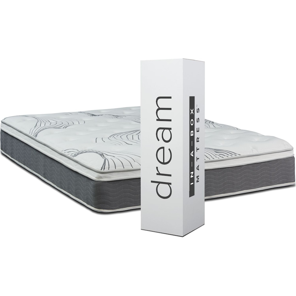 dream premium white king mattress   