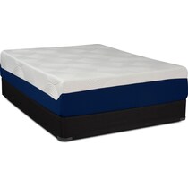 dream refresh white full mattress foundation set   