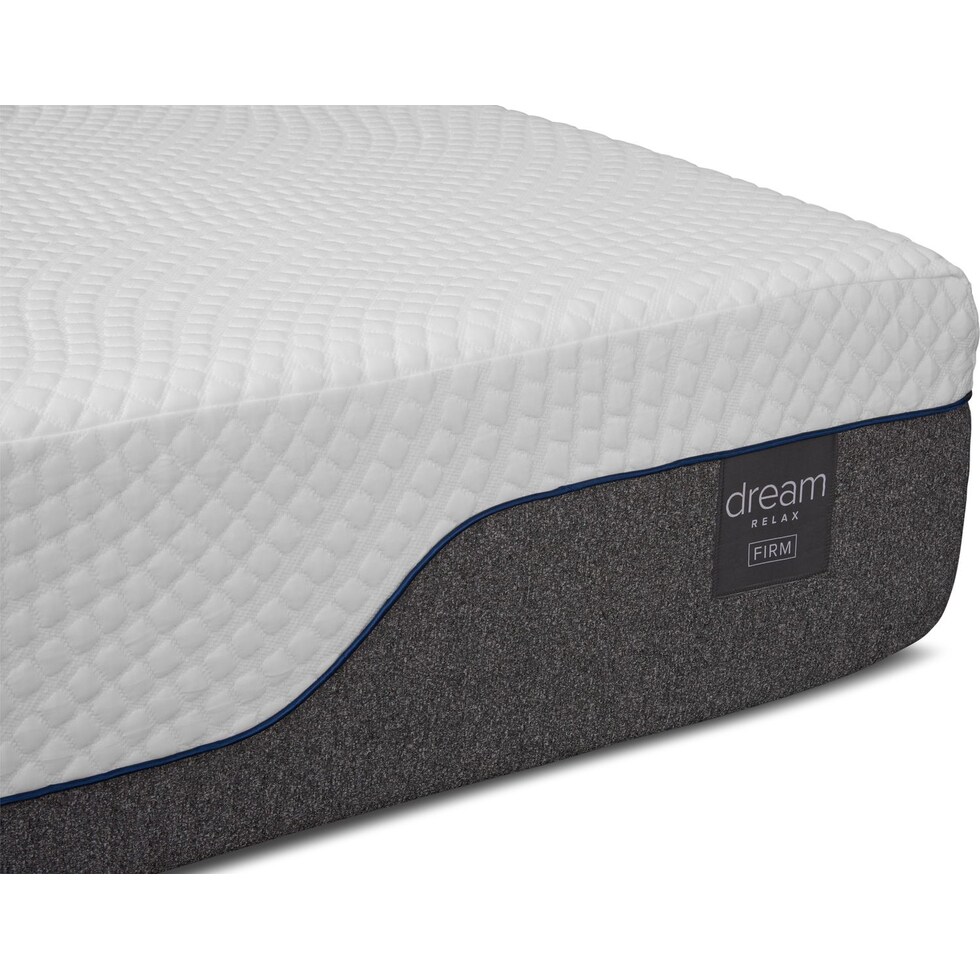 dream relax white california king mattress   