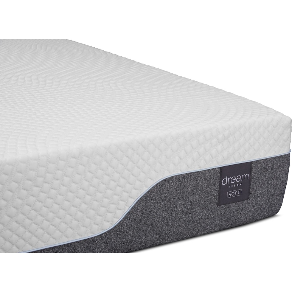 dream relax white california king mattress   