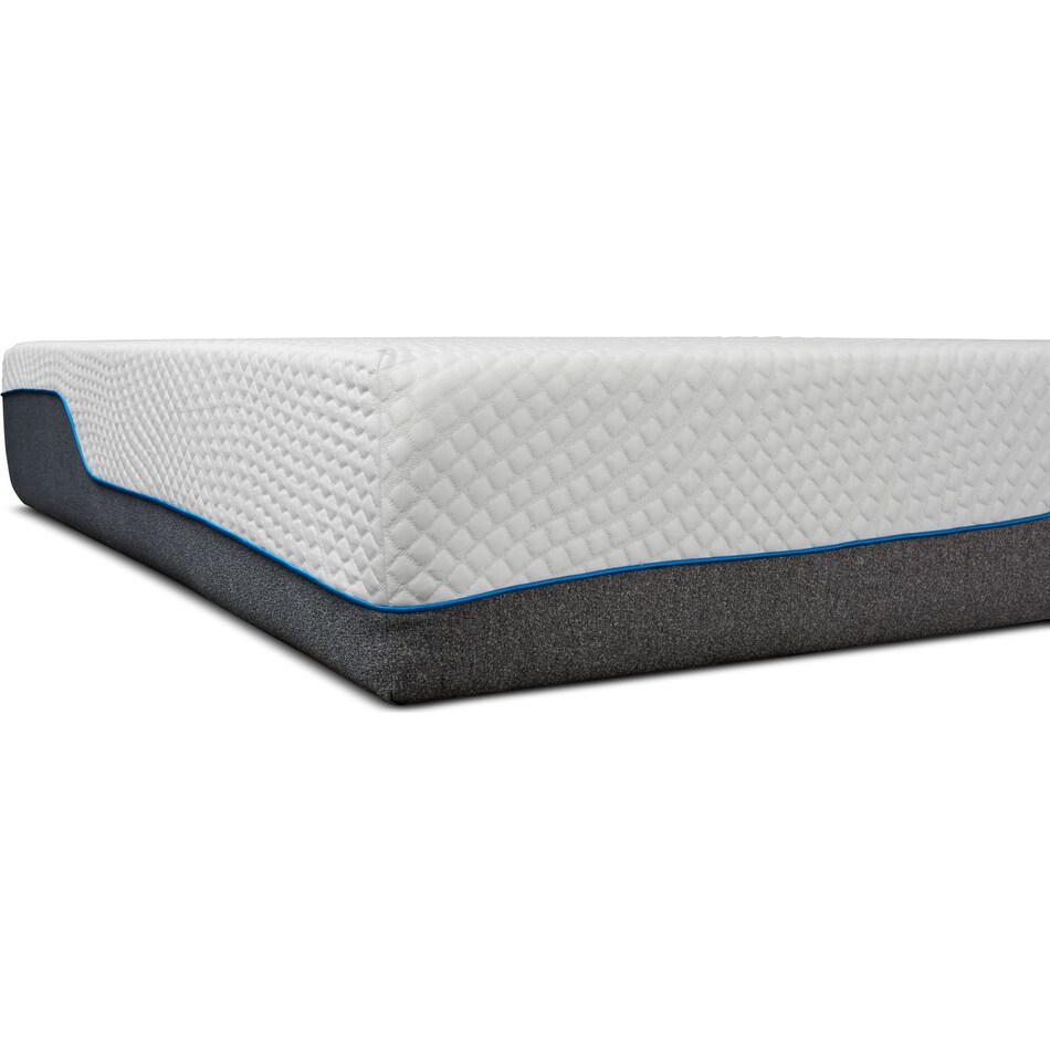 dream relax white twin mattress low profile foundation set   