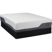 dream relax white twin xl mattress low profile foundation set   