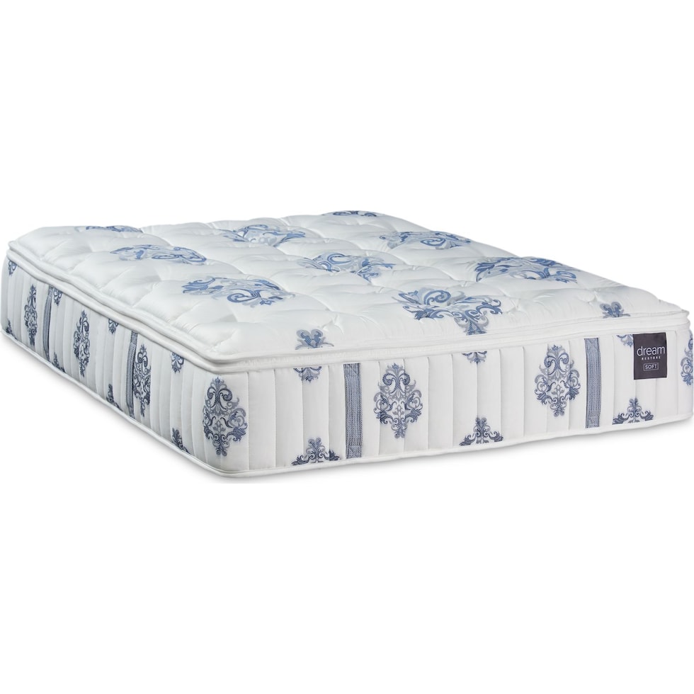 dream restore white king mattress   