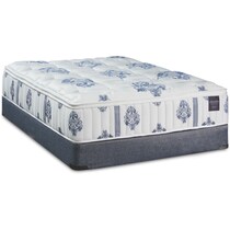 dream restore white queen mattress foundation set   