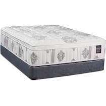 dream restore white queen mattress foundation set   
