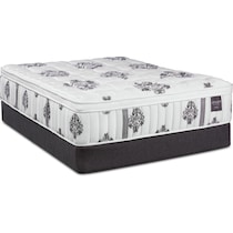 dream restore white queen mattress split foundation set   