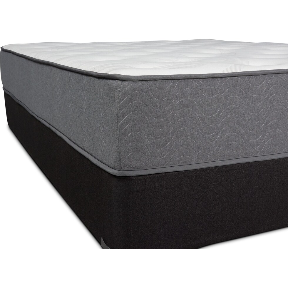 dream select white full mattress foundation set   