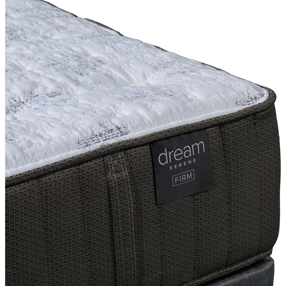 dream serene gray queen mattress   
