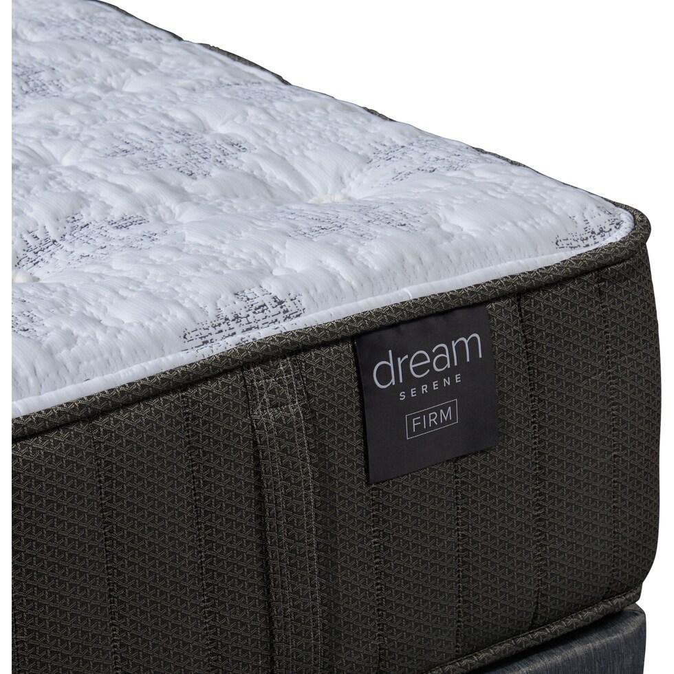 dream serene gray queen mattress   