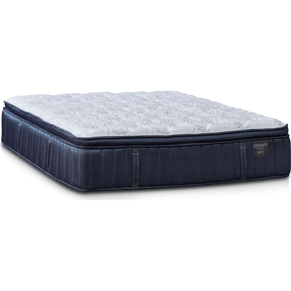 dream serene gray queen mattress   