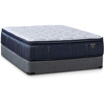dream serene gray twin xl mattress foundation set   
