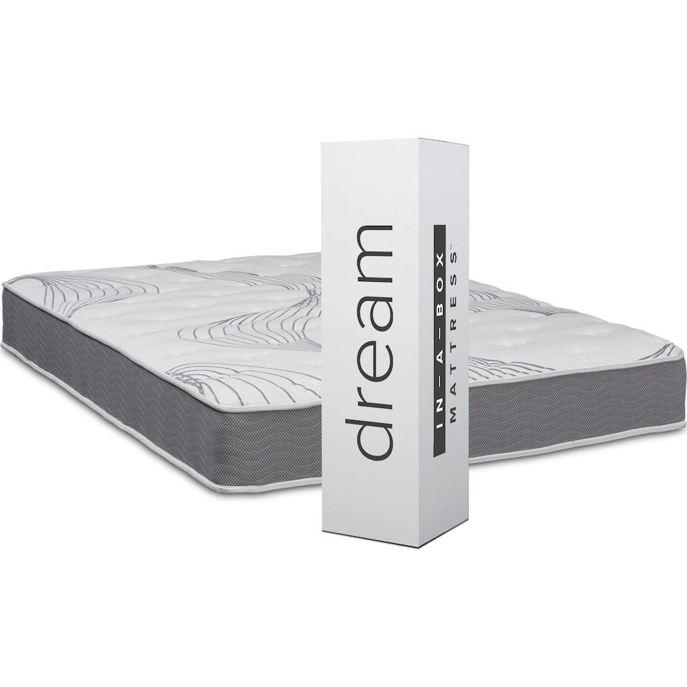 dream simple white queen mattress   