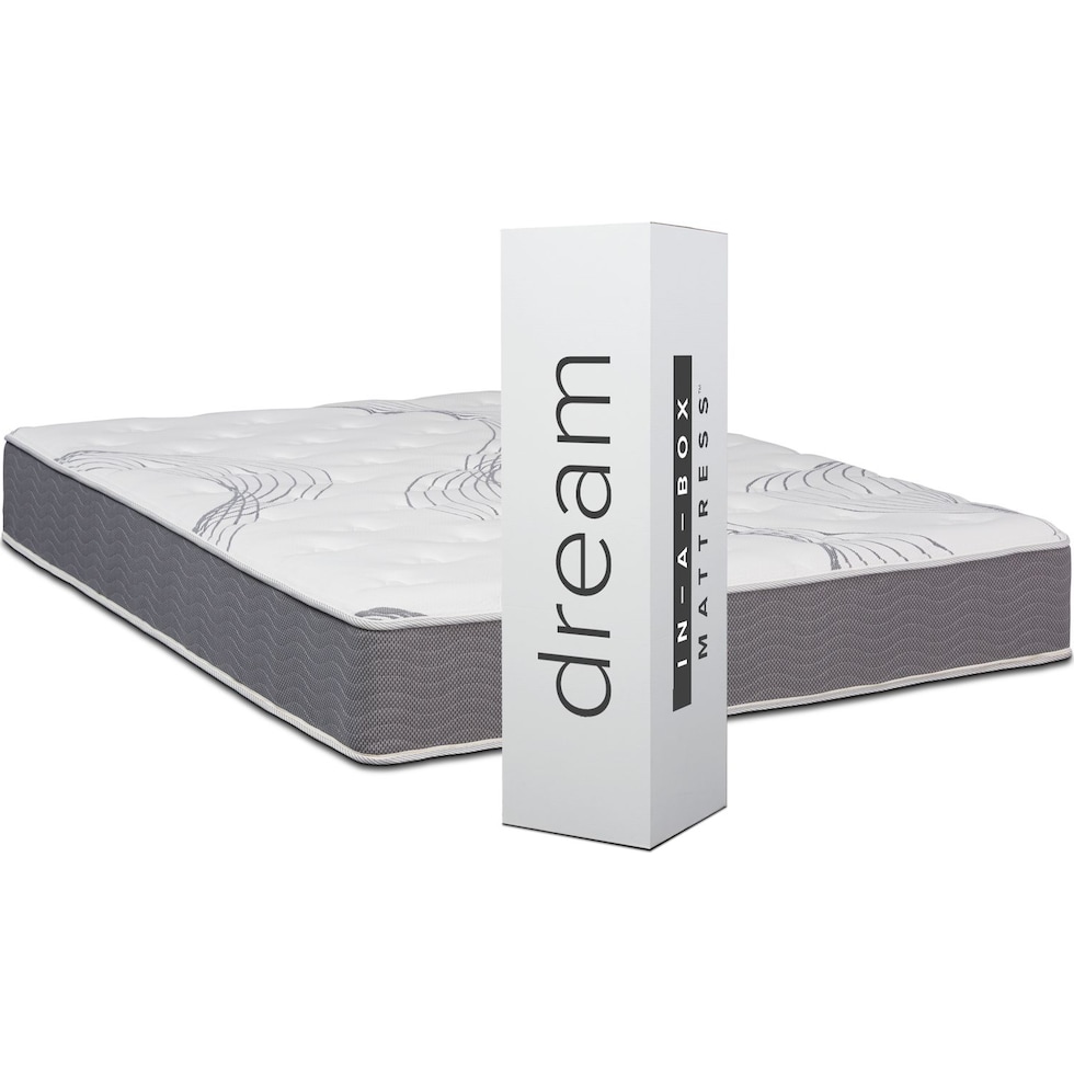 dream simple white queen mattress   