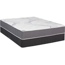 dream simple white twin xl mattress foundation set   