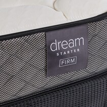 dream starter white queen mattress foundation set   