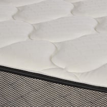 dream starter white queen mattress split foundation set   