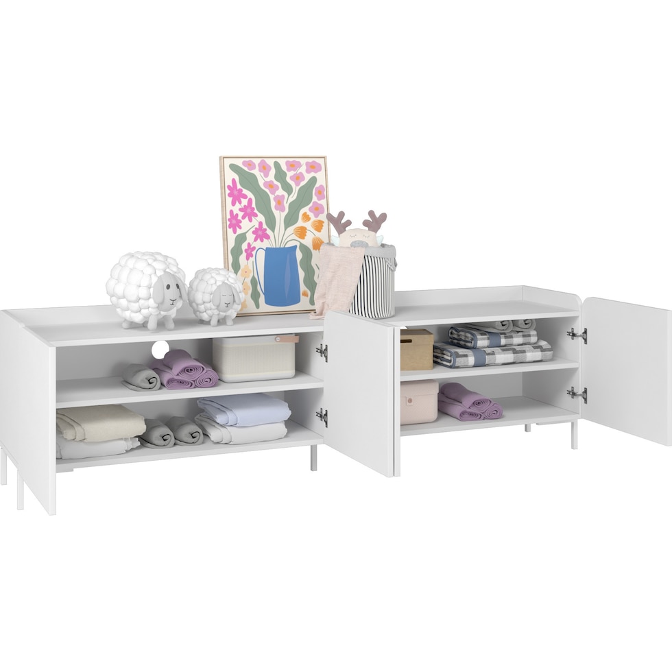 duane white tv stand   