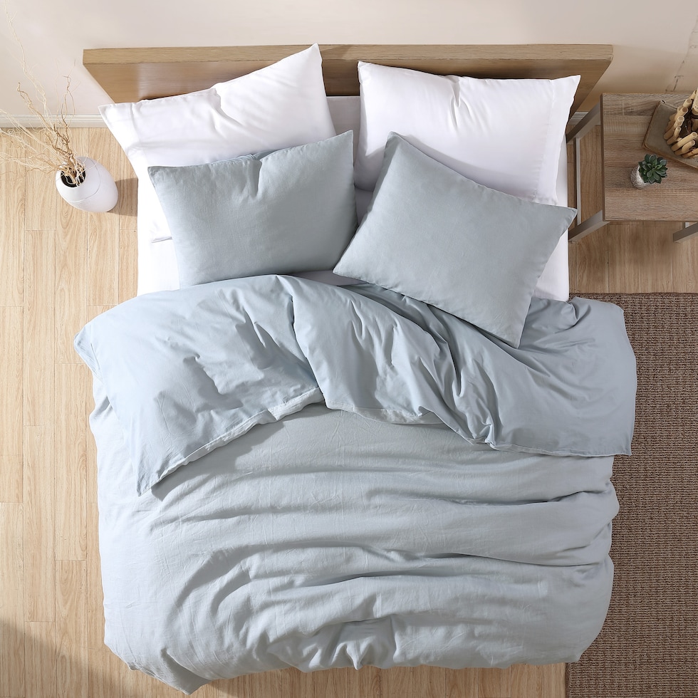 dublin bedding blue twin bedding set   