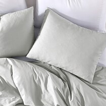 dublin bedding gray queen bedding set   