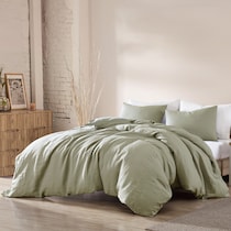 dublin bedding green queen bedding set   