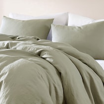 dublin bedding green queen bedding set   