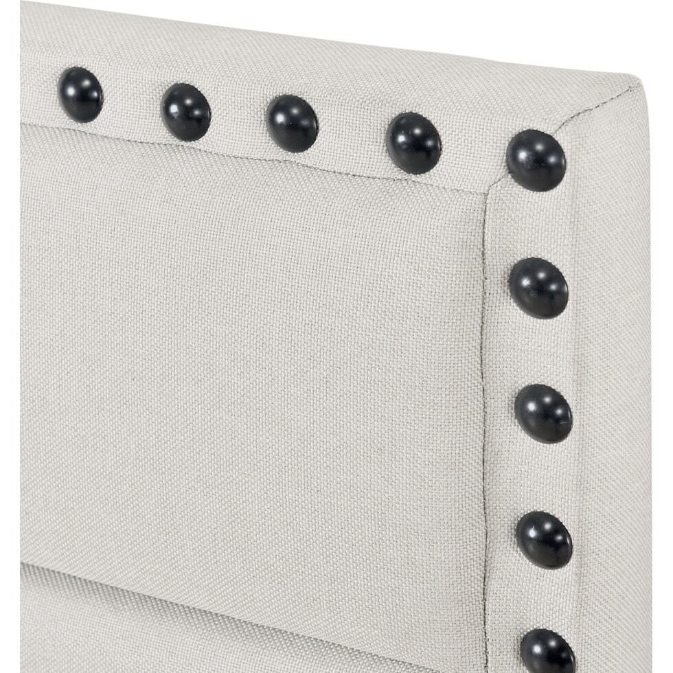duchess gray twin headboard   