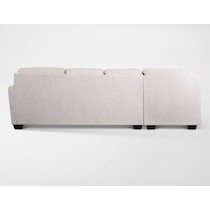 dudlee dark brown sectional   