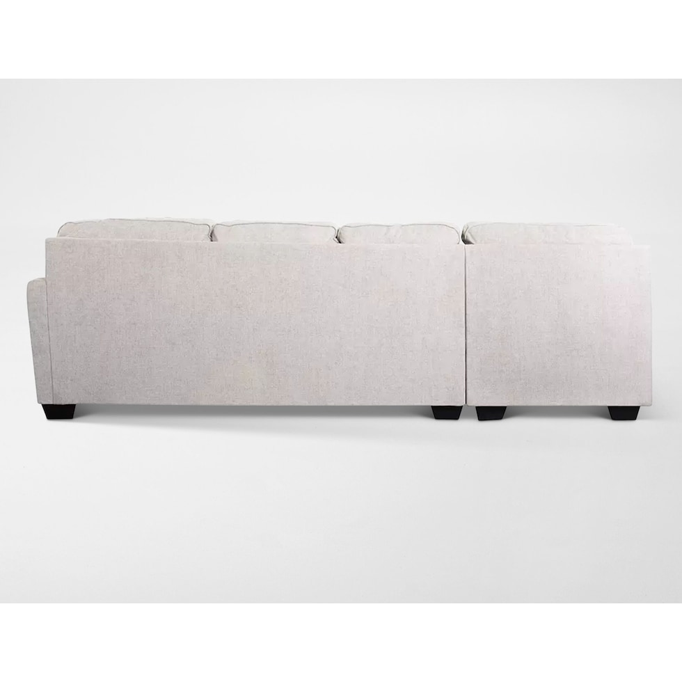 dudlee dark brown sectional   