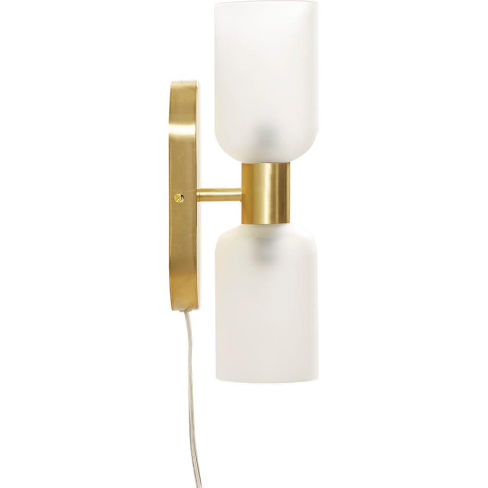 dulce gold wall sconce   