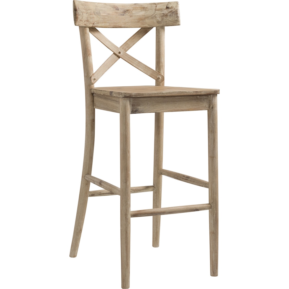 dunbar neutral bar stool   