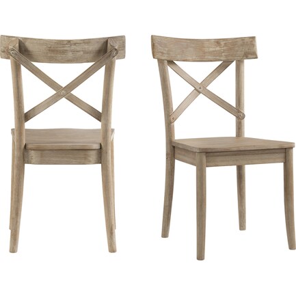 Dunbar Set of 2 Dining Chairs