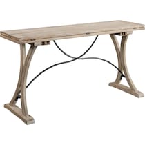 dunbar neutral dining table   