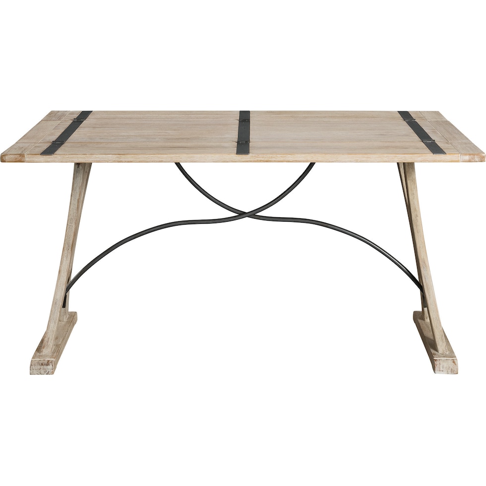 dunbar neutral dining table   