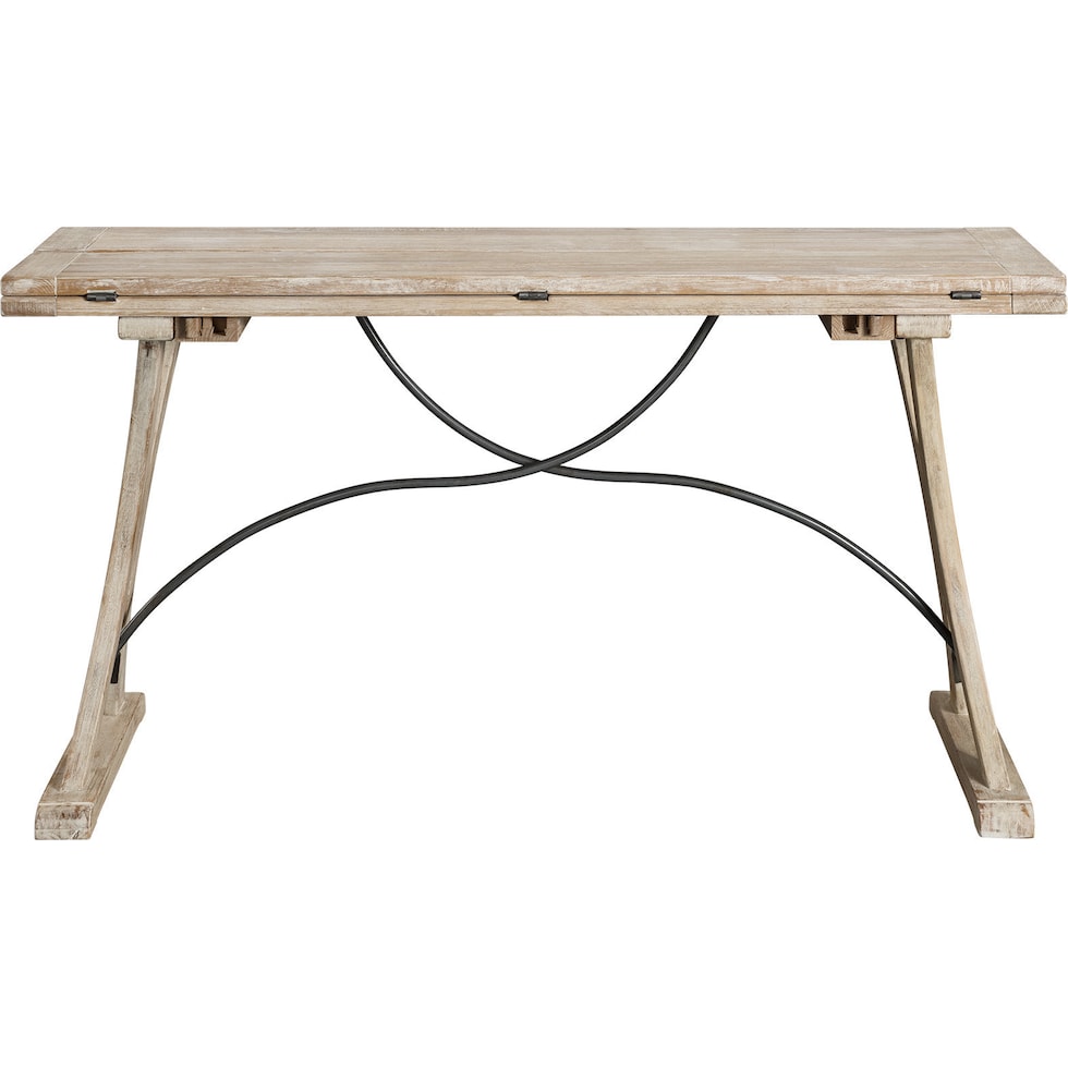 dunbar neutral dining table   