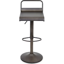 duran black bar stool   