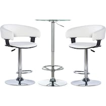 dustin white  pc bar set   