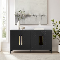 dutton black sideboard   