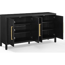 dutton black sideboard   