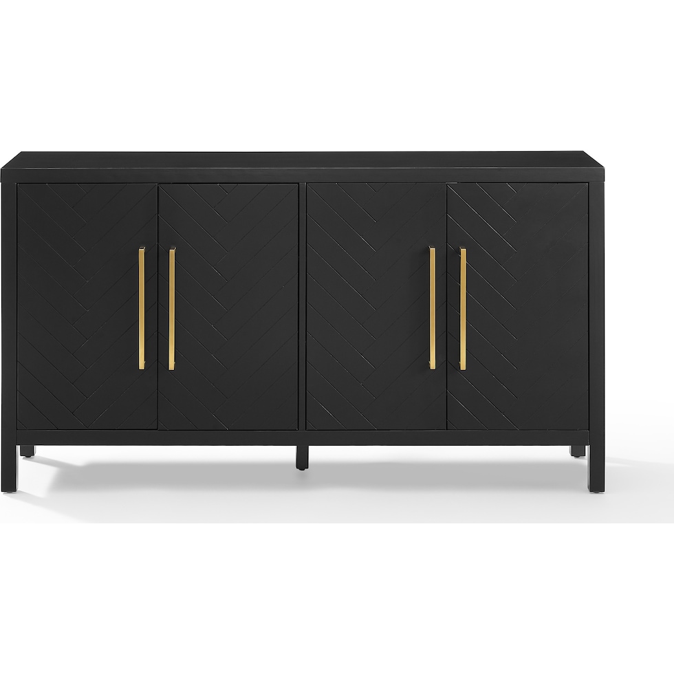 dutton black sideboard   