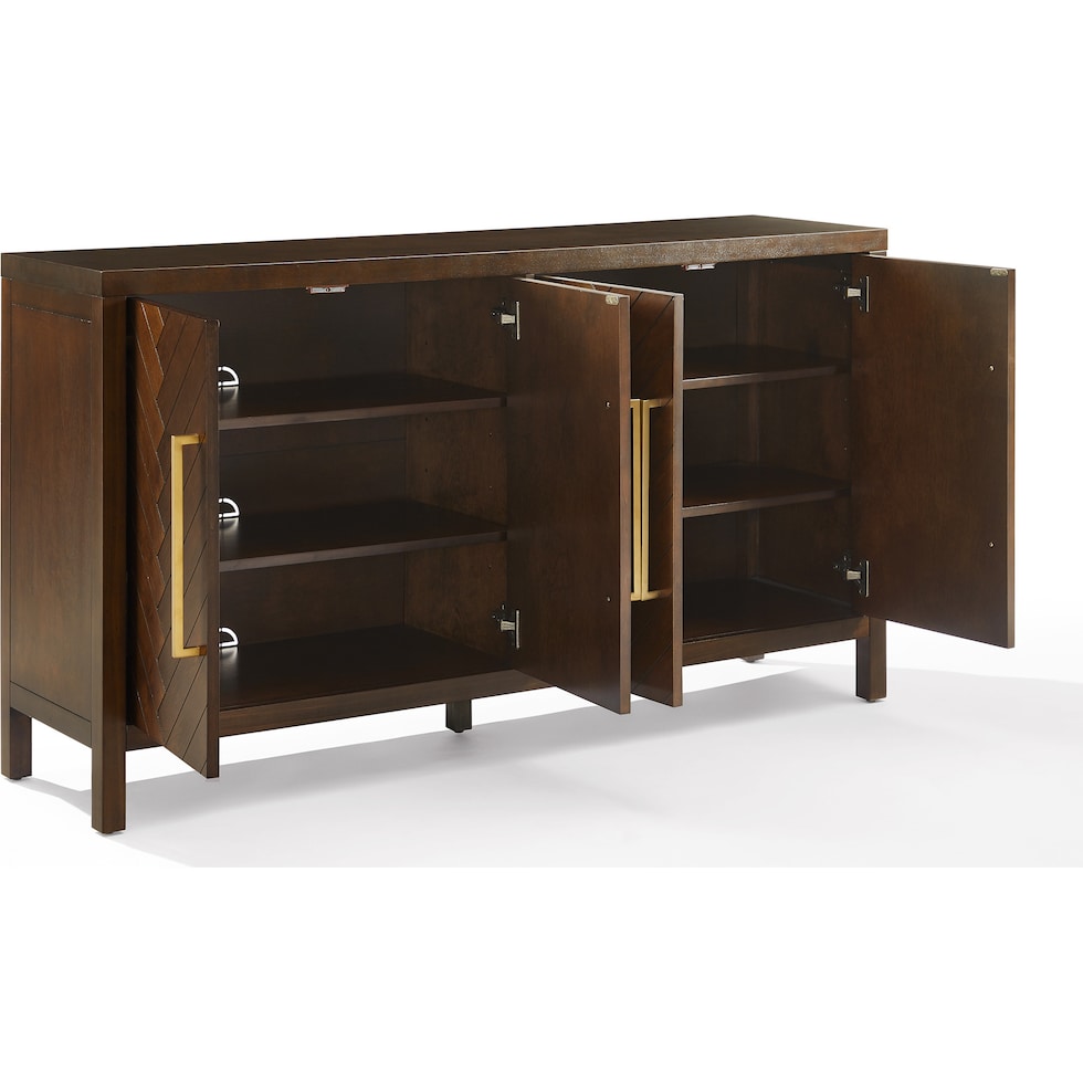 dutton dark brown sideboard   