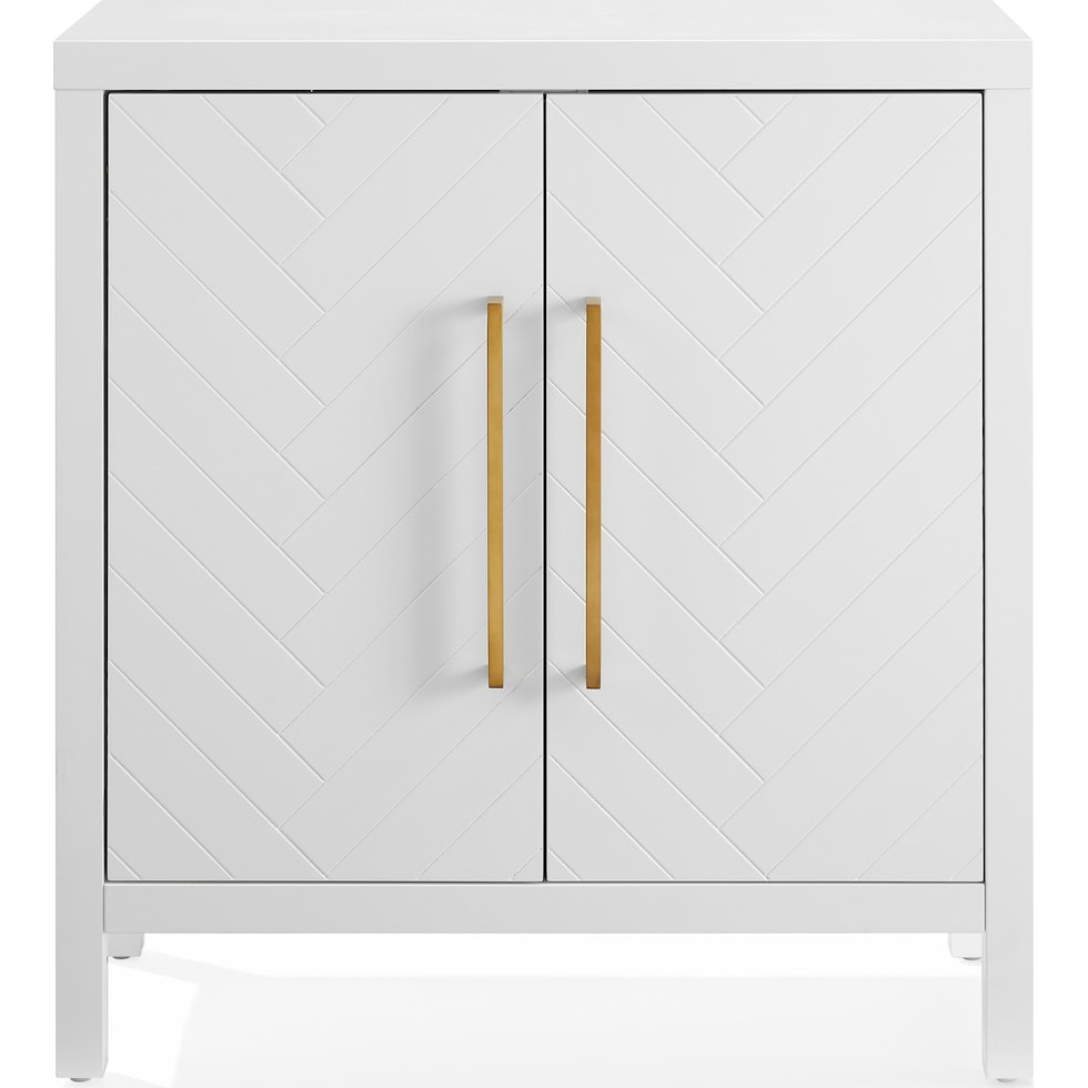 dutton white cabinet   