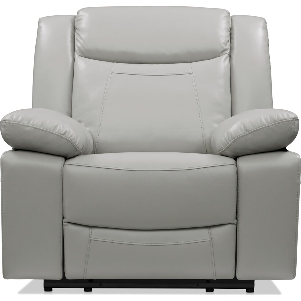 duval gray recliner   