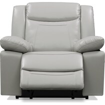 duval gray recliner   