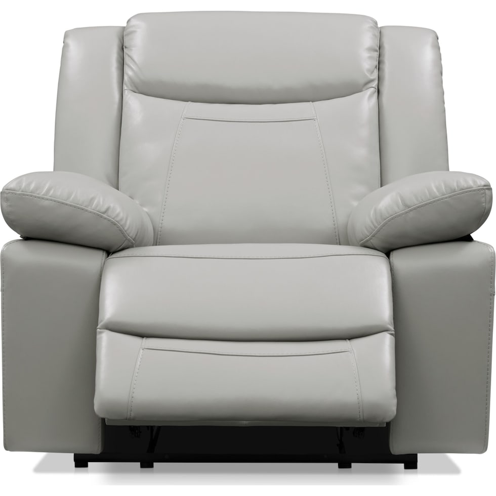 duval gray recliner   
