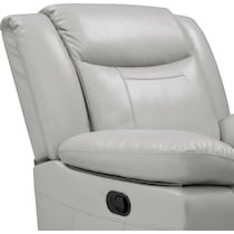 duval gray recliner   