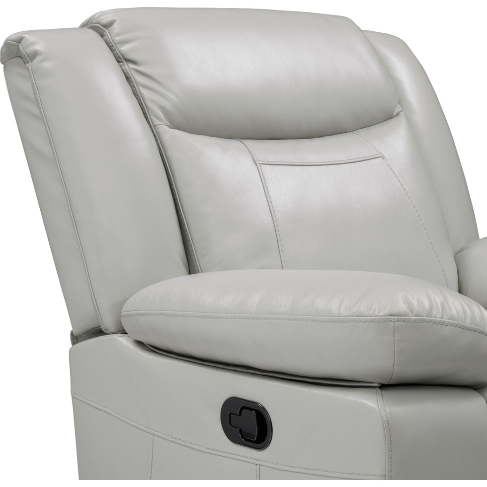duval gray recliner   