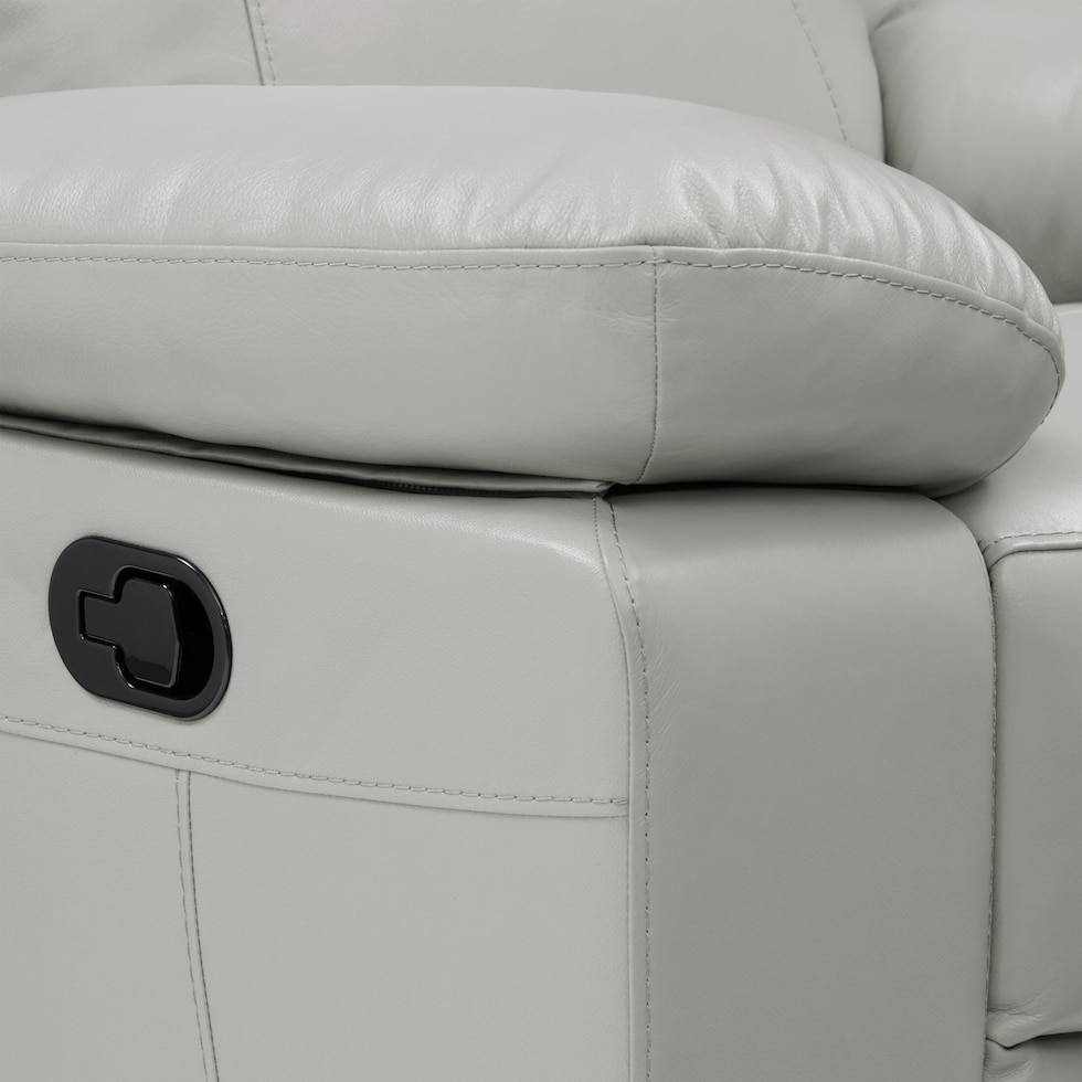 duval gray recliner   