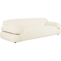 dyanne cream boucle sofa   