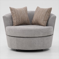 dylan gray swivel chair   