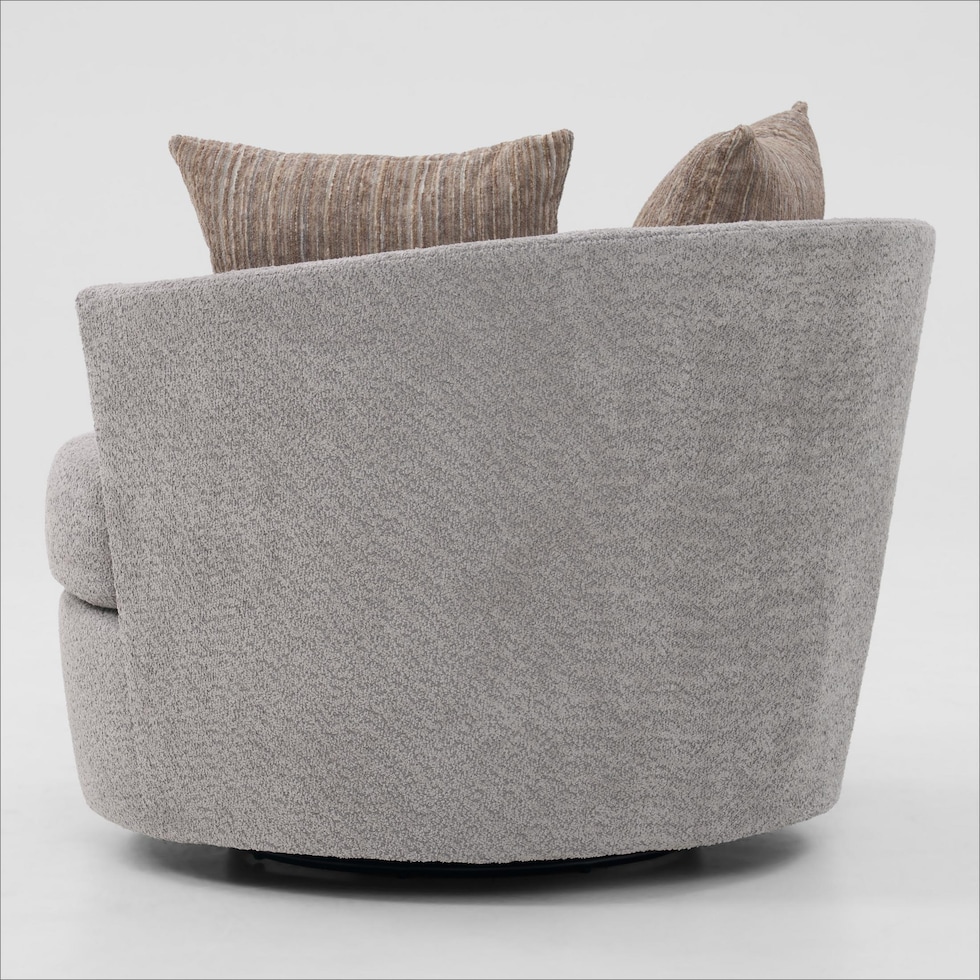 dylan gray swivel chair   